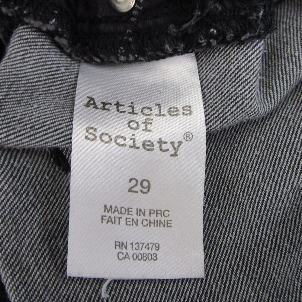 Articles Of Society Sarah Storm Distressed Stretch Skinny Jeans - Picture 10 of 13